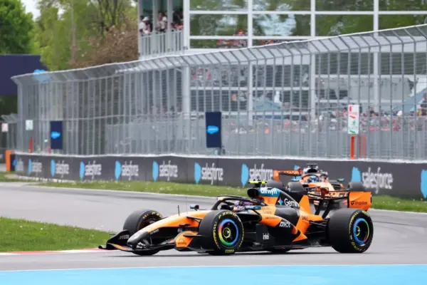 F1: Norris takes advantage of Mercedes' internal battle and finishes P2
