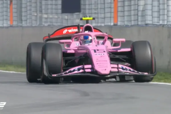 F2: Dunne leads the only free practice session in Canada