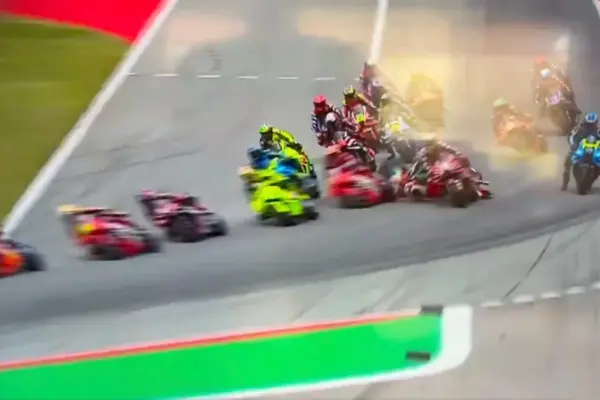 MotoGP: Accident causes new red flag in Catalonia
