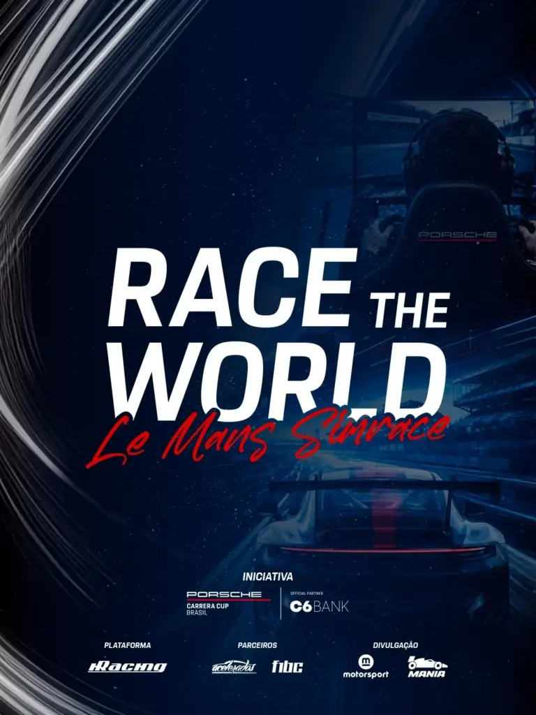 Porsche Cup Brasil promotes virtual race and rewards the winner with a trip to Le Mans