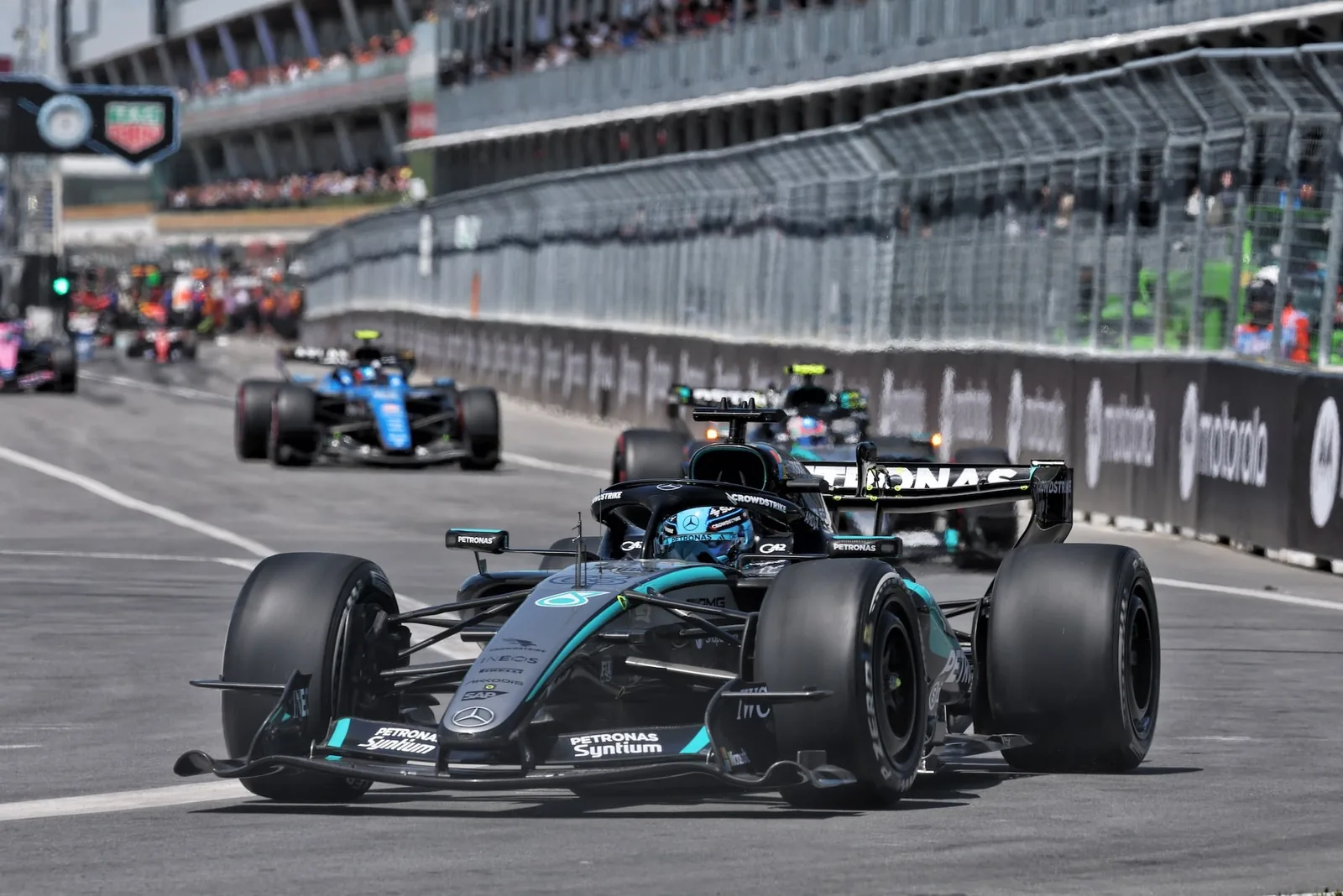 F1: Wolff praises Russell after Sprint pole in Canada
