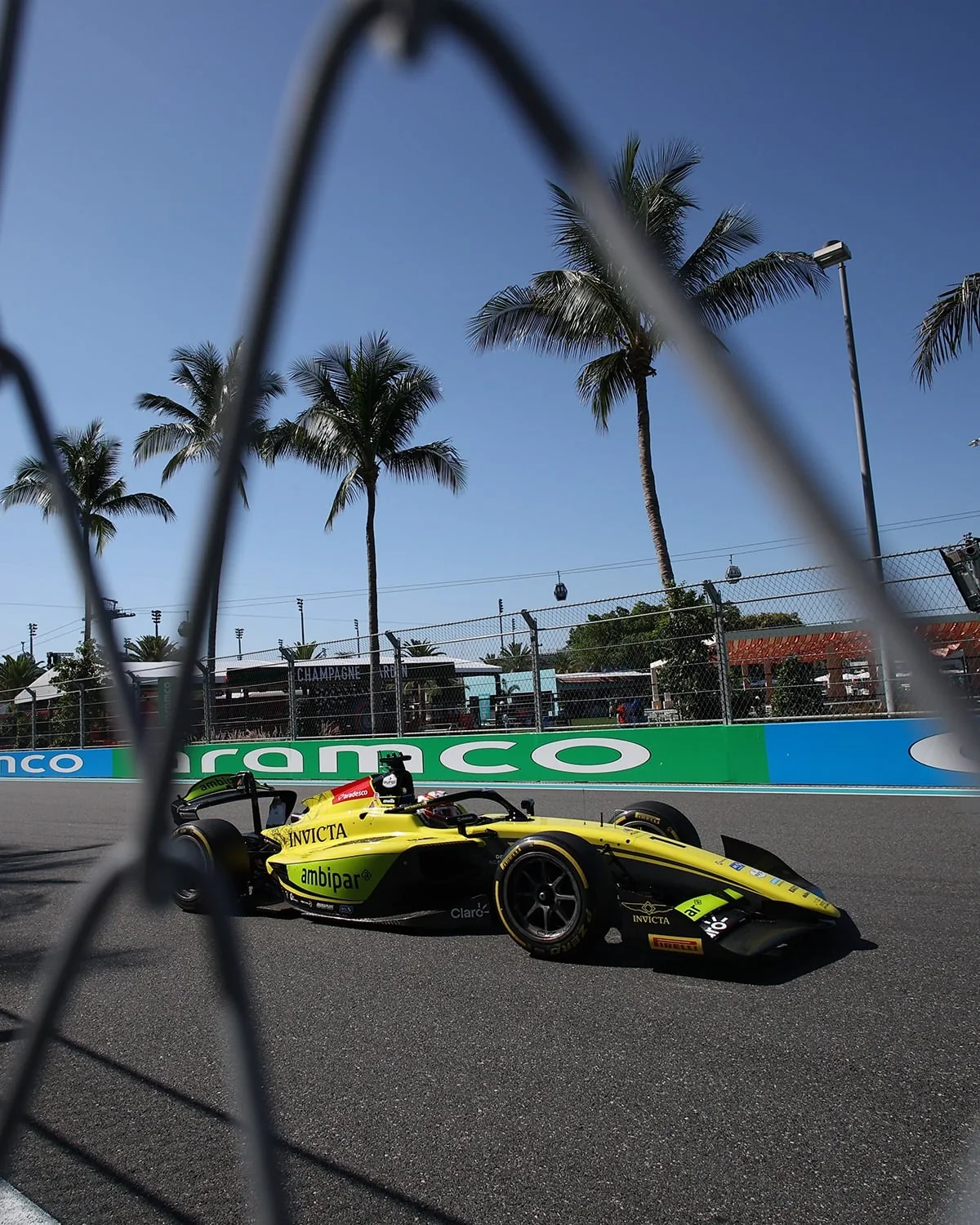 F2: Rafael Câmara starts from the front row in the main race in Miami
