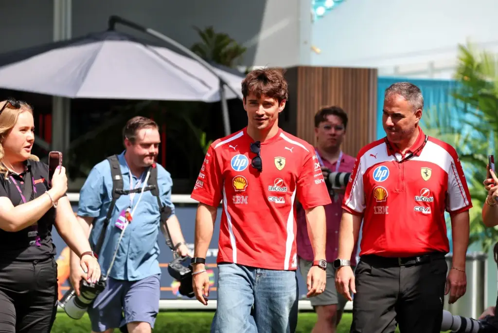 Charles Leclerc (MON) Scuderia Ferrari.