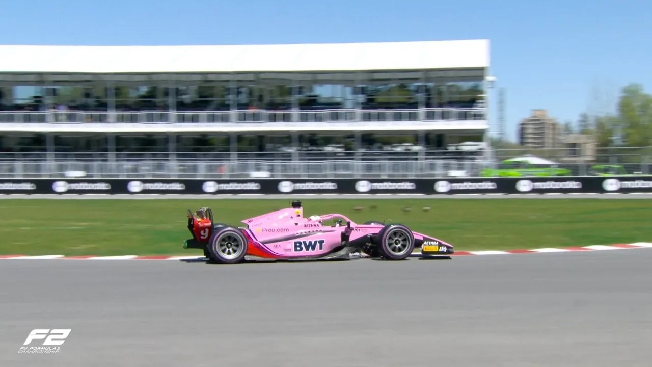 F2: Check out the starting grid for the Sprint race in Canada