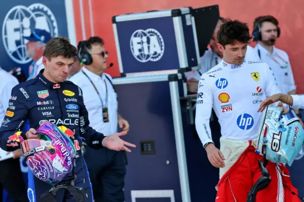 F1: Leclerc disagrees with Verstappen about 2026 rules