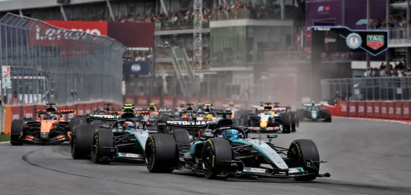 F1: Russell wins Canadian GP Sprint after intense duel with Antonelli