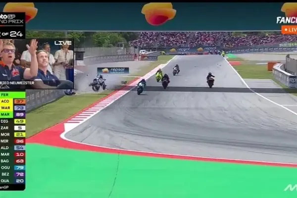 MotoGP: Catalonia GP is stopped with a red flag due to a serious accident