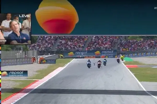 MotoGP: Álex Márquez is taken to the hospital after a heavy crash at the Catalonia GP