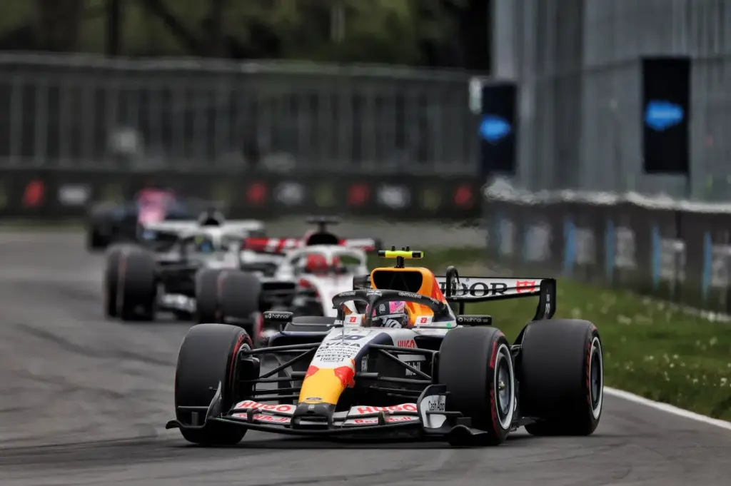 Liam Lawson (NZL) Racing Bulls Formula One Team VCARB 03.