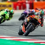 MotoGP: Binder saves KTM with P7 in chaotic race in Catalonia