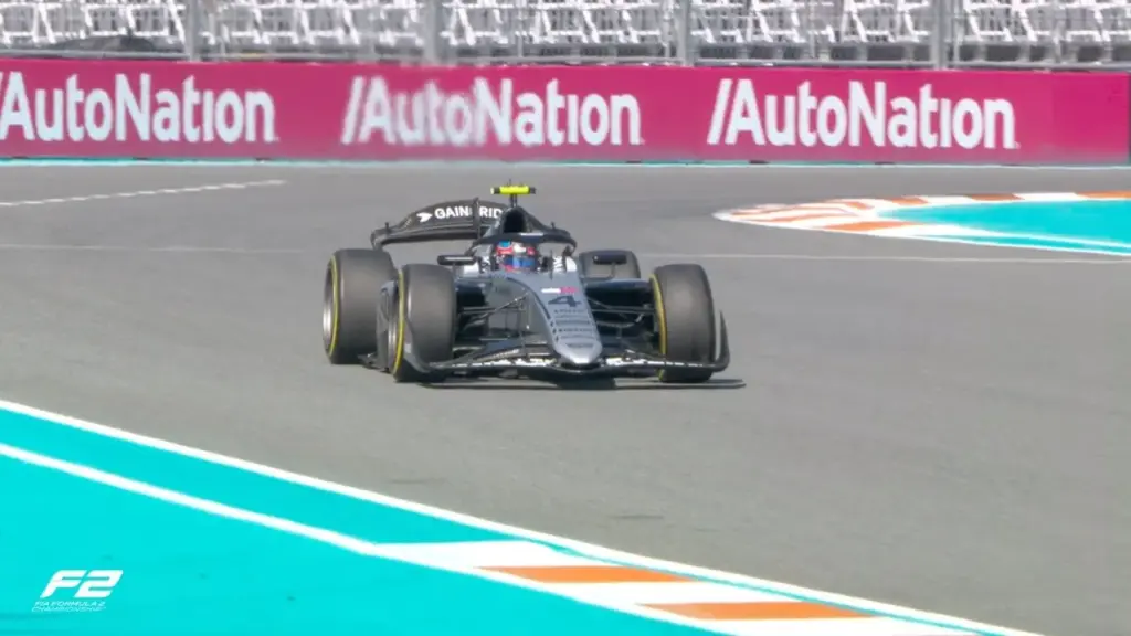 F2: Herta leads the only free practice in Miami
