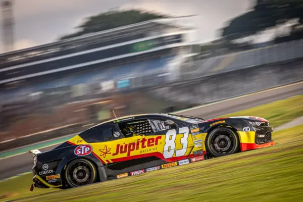 NASCAR Brasil leader, Gabriel Casagrande takes third place in the Sprint Race at Interlagos