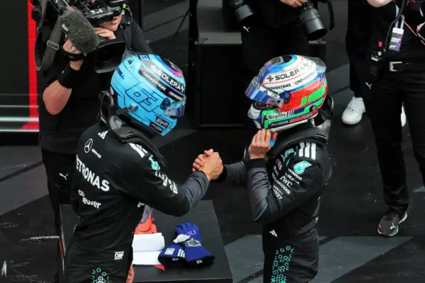 F1: Russell downplays tension with Antonelli after Sprint race