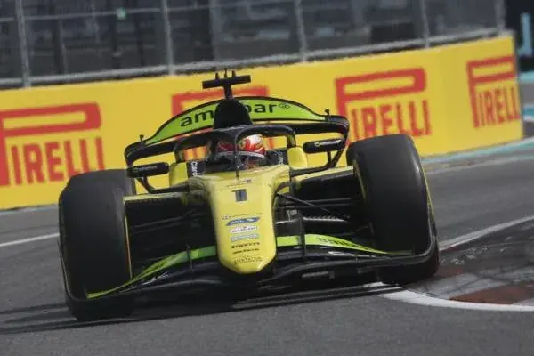 Rafael Câmara secures third place in Miami and maintains F2 runner-up position