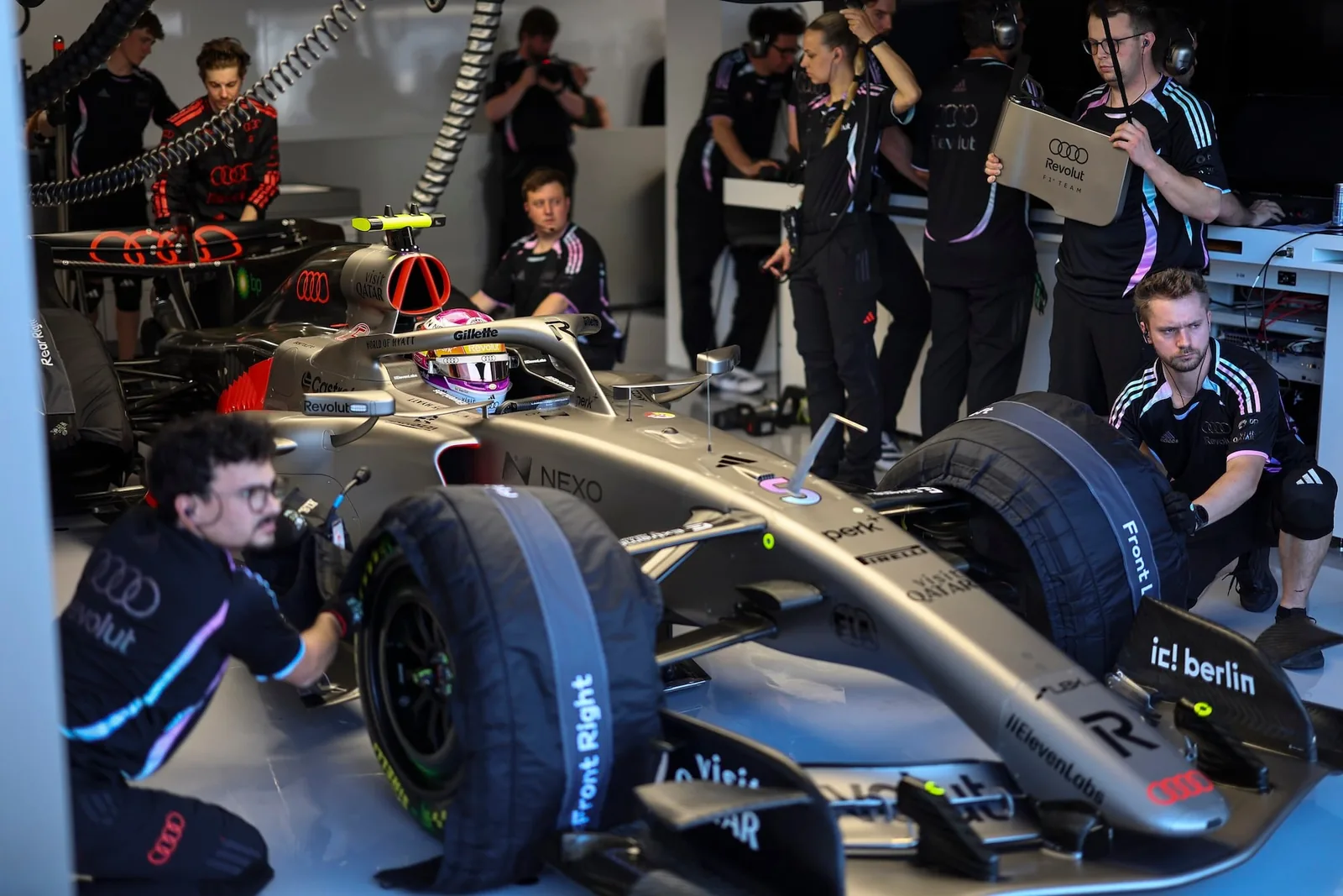F1: Audi faces tough Saturday and bets on a comeback in Miami