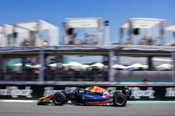 F2: Check out the starting grid for this Saturday's Sprint in Miami