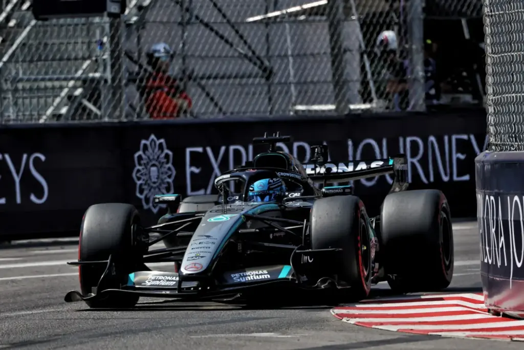 George Russell (GBR) Mercedes AMG Formula One Team W17.