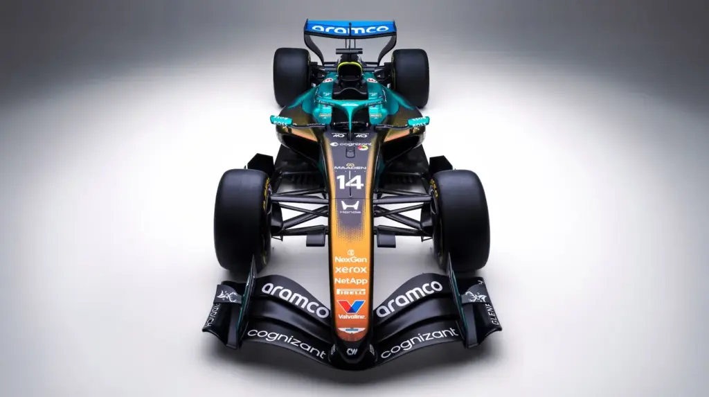 Aston Martin - Pintura GP de Mônaco F1 2026