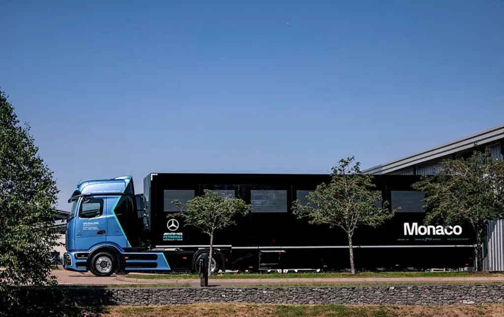 F1: Mercedes expande transporte elétrico em todas as corridas europeias