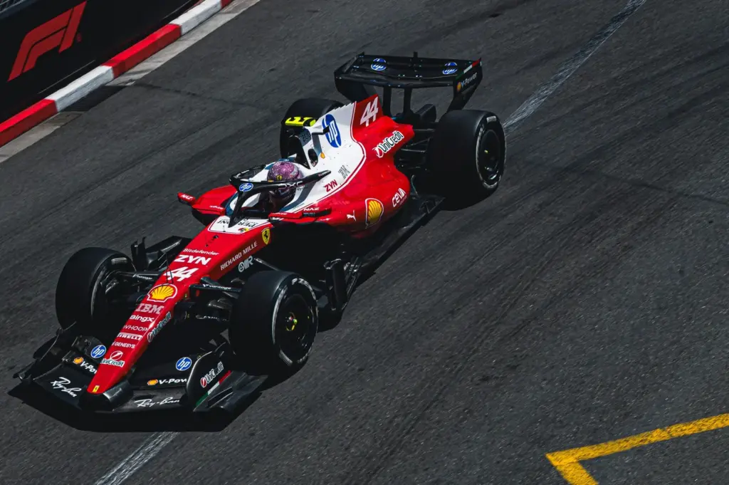 F1: Ferrari sees lost chance, but celebrates second row in Monaco