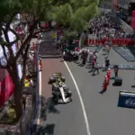F1: Bortoleto has problems exiting the pits before the start of the Monaco GP