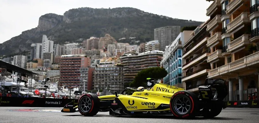 F2: Durksen and Maini are penalized and lose grid positions in Monaco