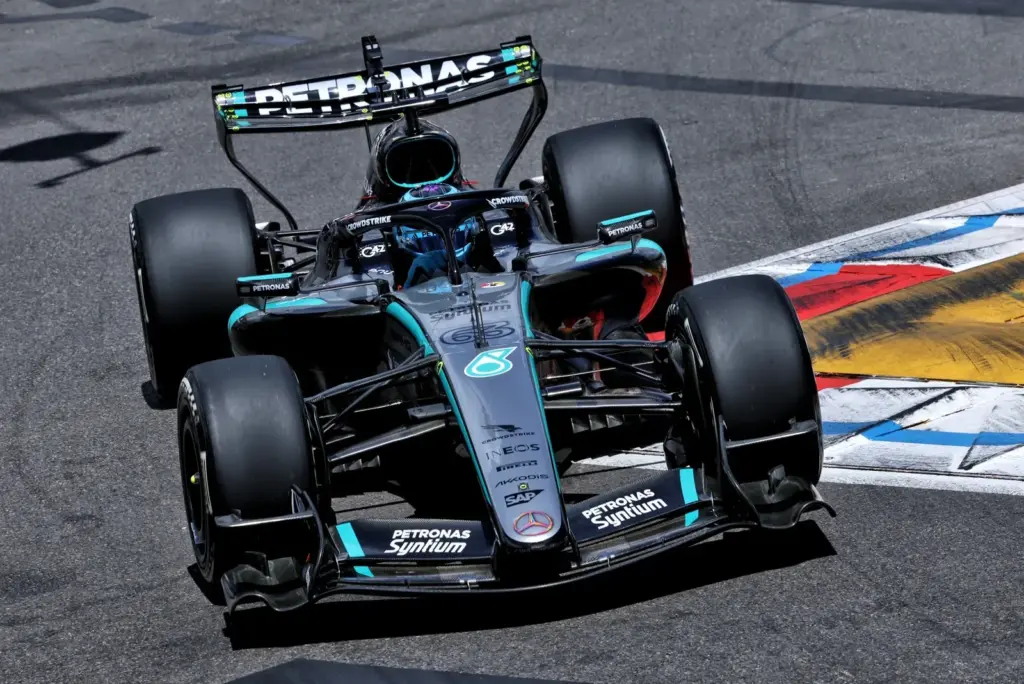 George Russell (GBR) Mercedes AMG Formula One Team W17.