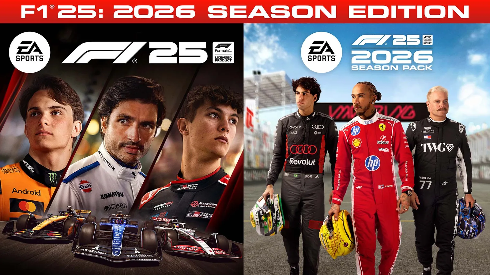 F1 25 receives 2026 season update with Audi, Cadillac, and Madring
