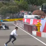 F2: Scare in the pits in Monaco almost ends in an accident