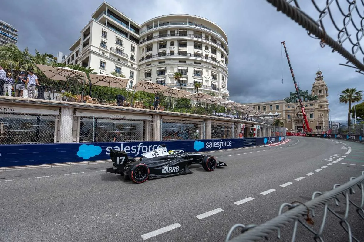 F3: Pedro Clerot starts on the second row of the Sprint race in Monaco