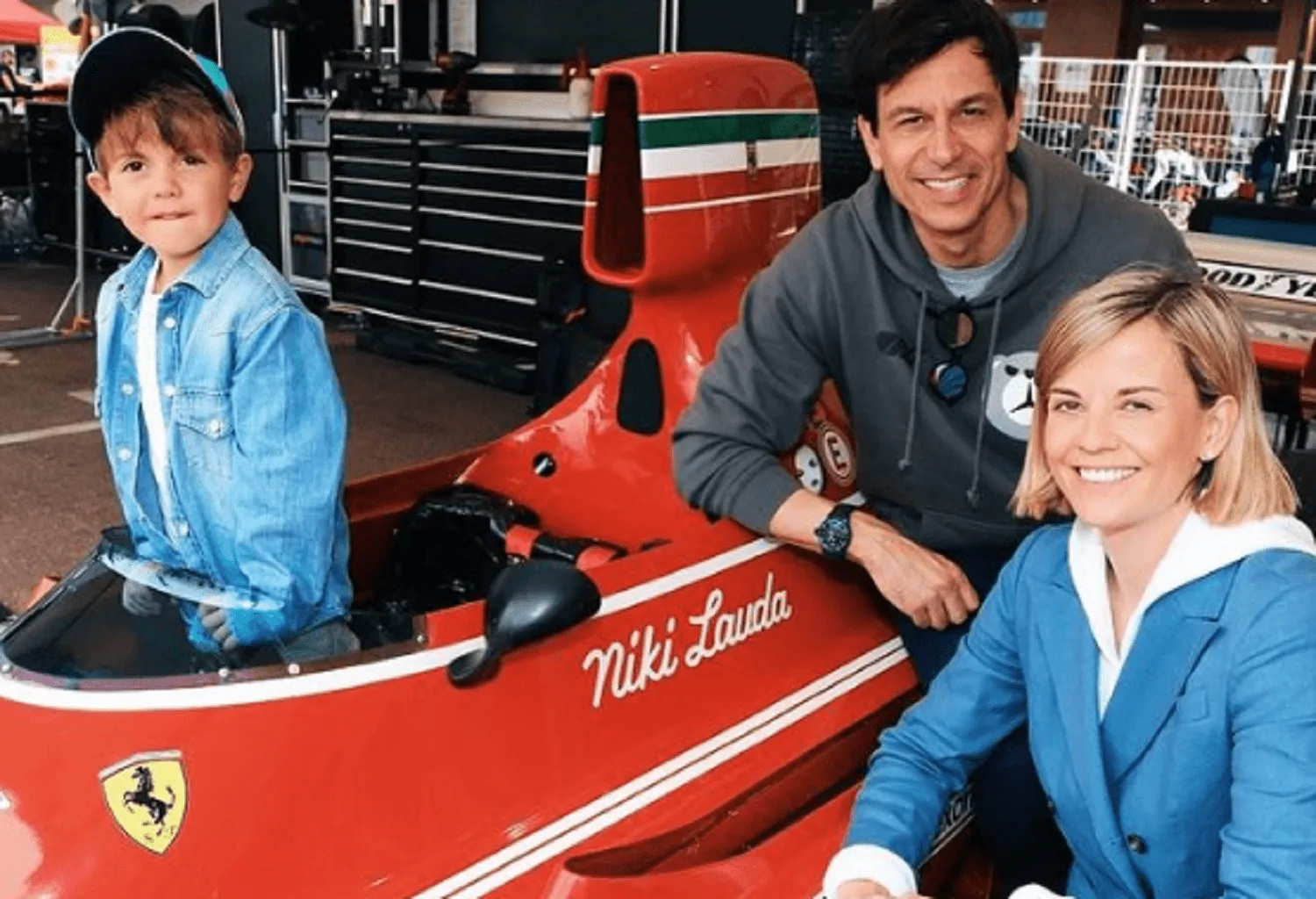 F1: Jack Wolff, son of Toto and Susie, wins his first kart race