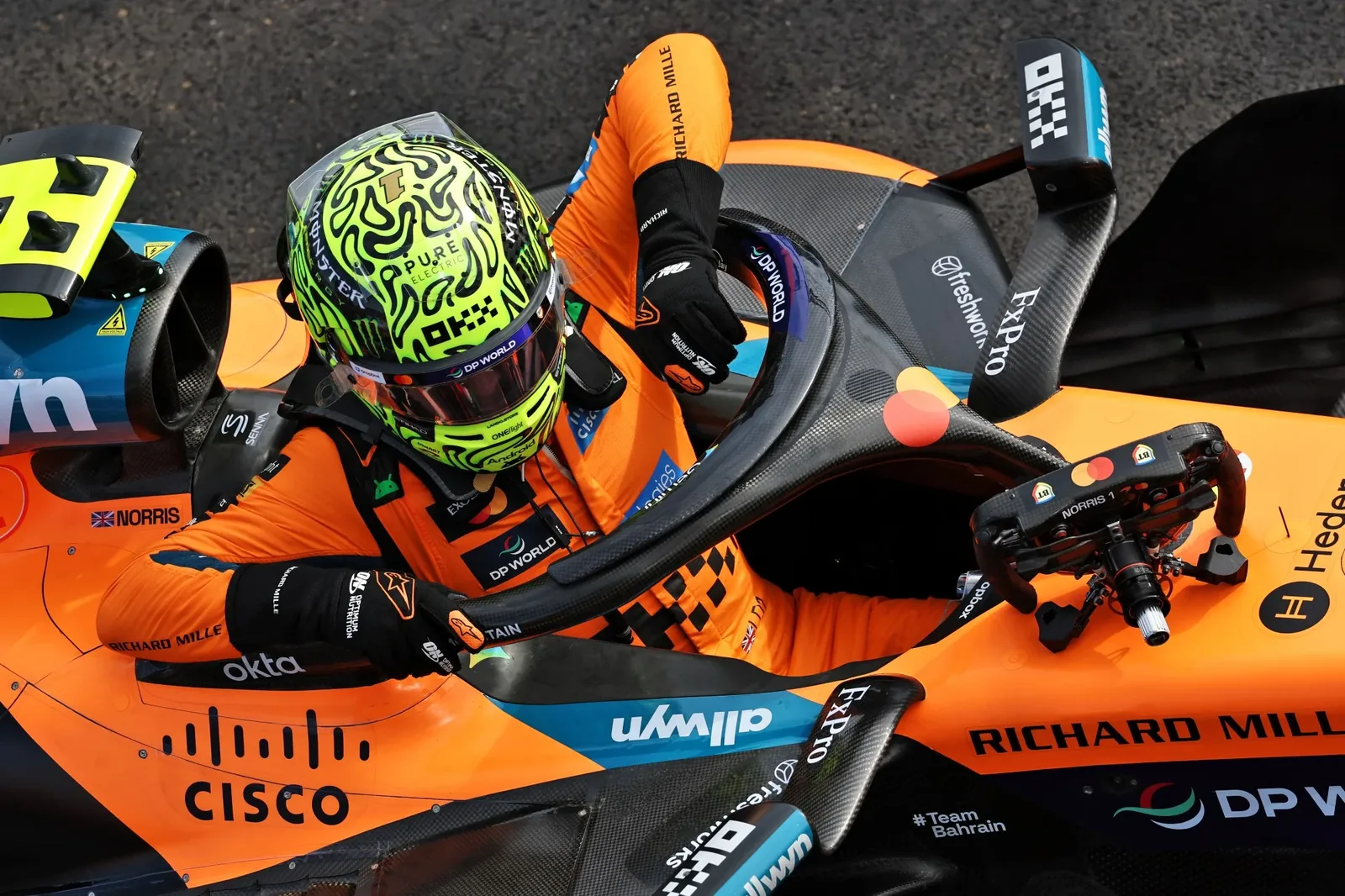 F1 today: Norris is pole and Hamilton loses front row
