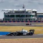 Pedro Clerot watches recovery races at the England round of F3