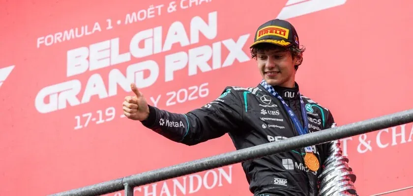 F1: Antonelli surprises by recalling difficult phase before victory in Belgium