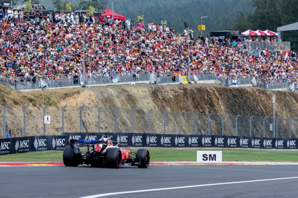 F1: Confira as imagens deste sábado do GP da Bélgica 2026