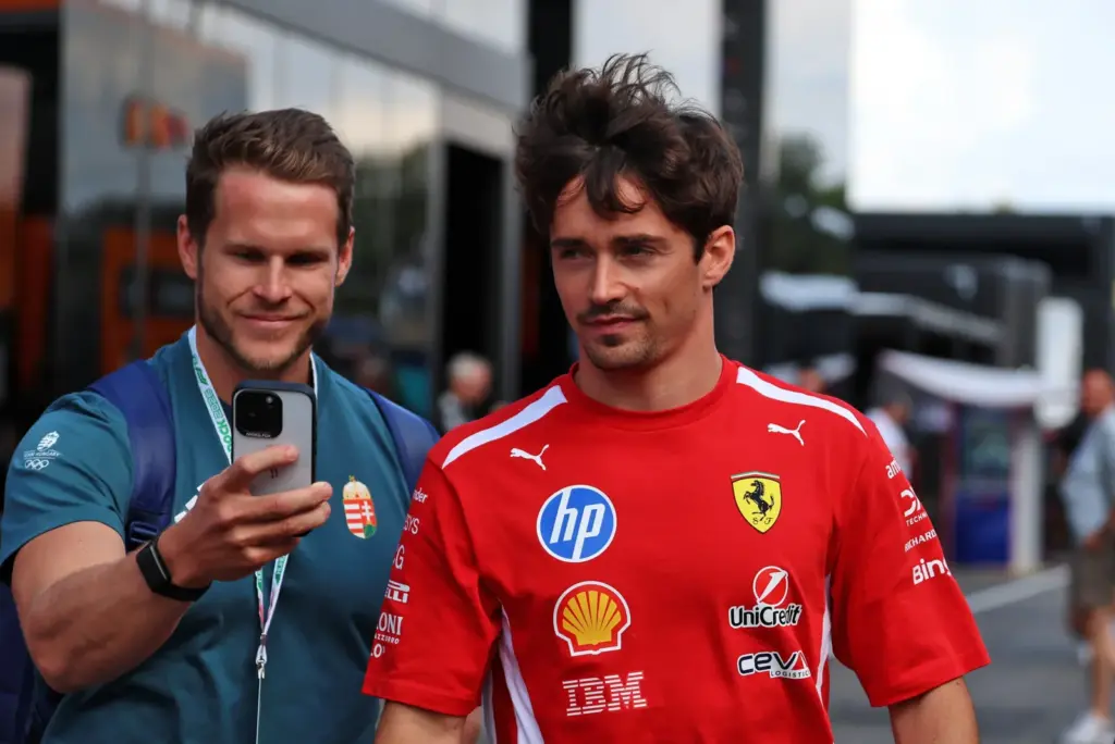 Charles Leclerc (MON) Scuderia Ferrari.