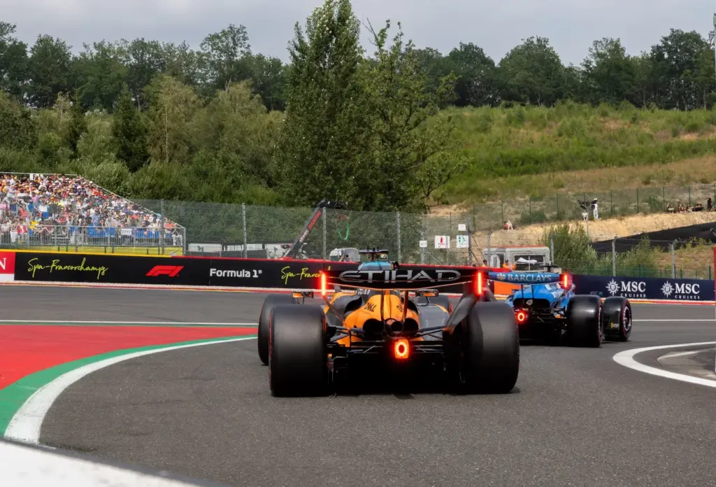F1: Confira as imagens deste sábado do GP da Bélgica 2026