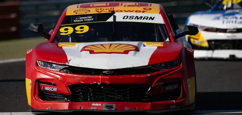 Osman and Zonta compete in the NASCAR Brazil Night Challenge in Cuiabá