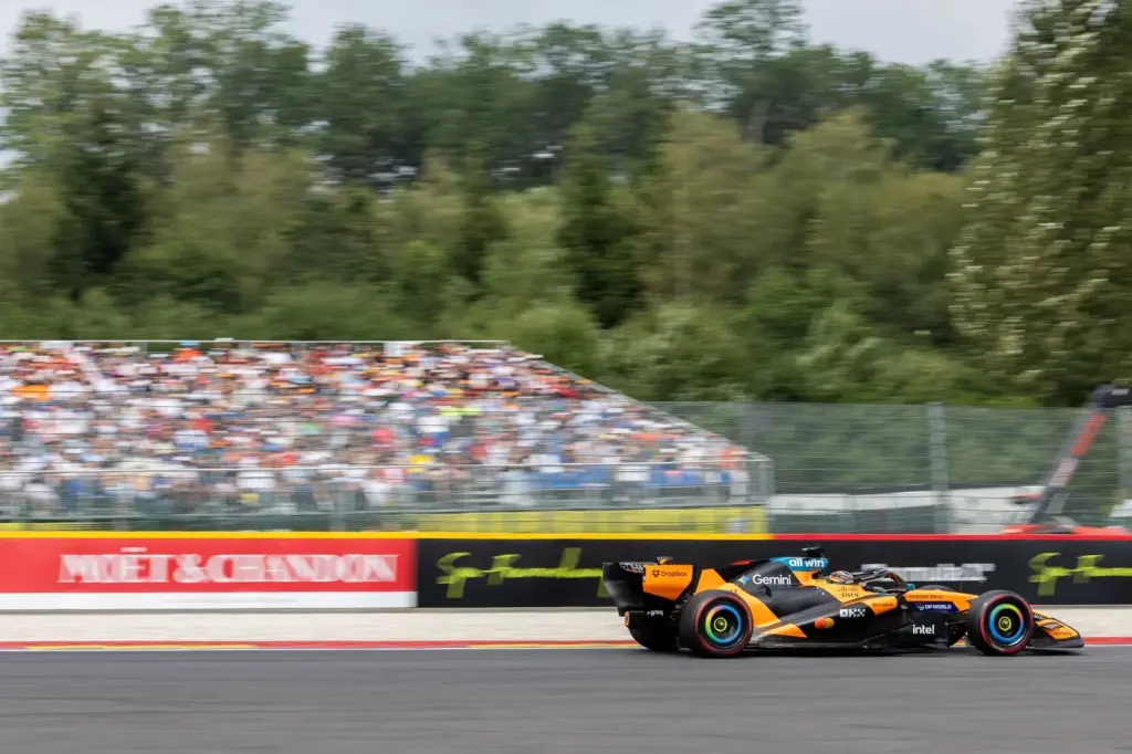 F1: Confira as imagens deste sábado do GP da Bélgica 2026