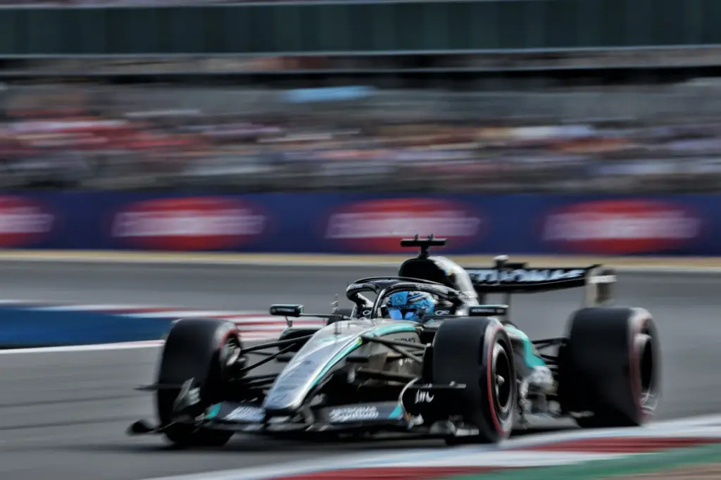 George Russell (GBR) Mercedes AMG Formula One Team W17.