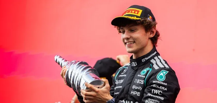 F1: International press highlights Antonelli's victory at the Belgian GP