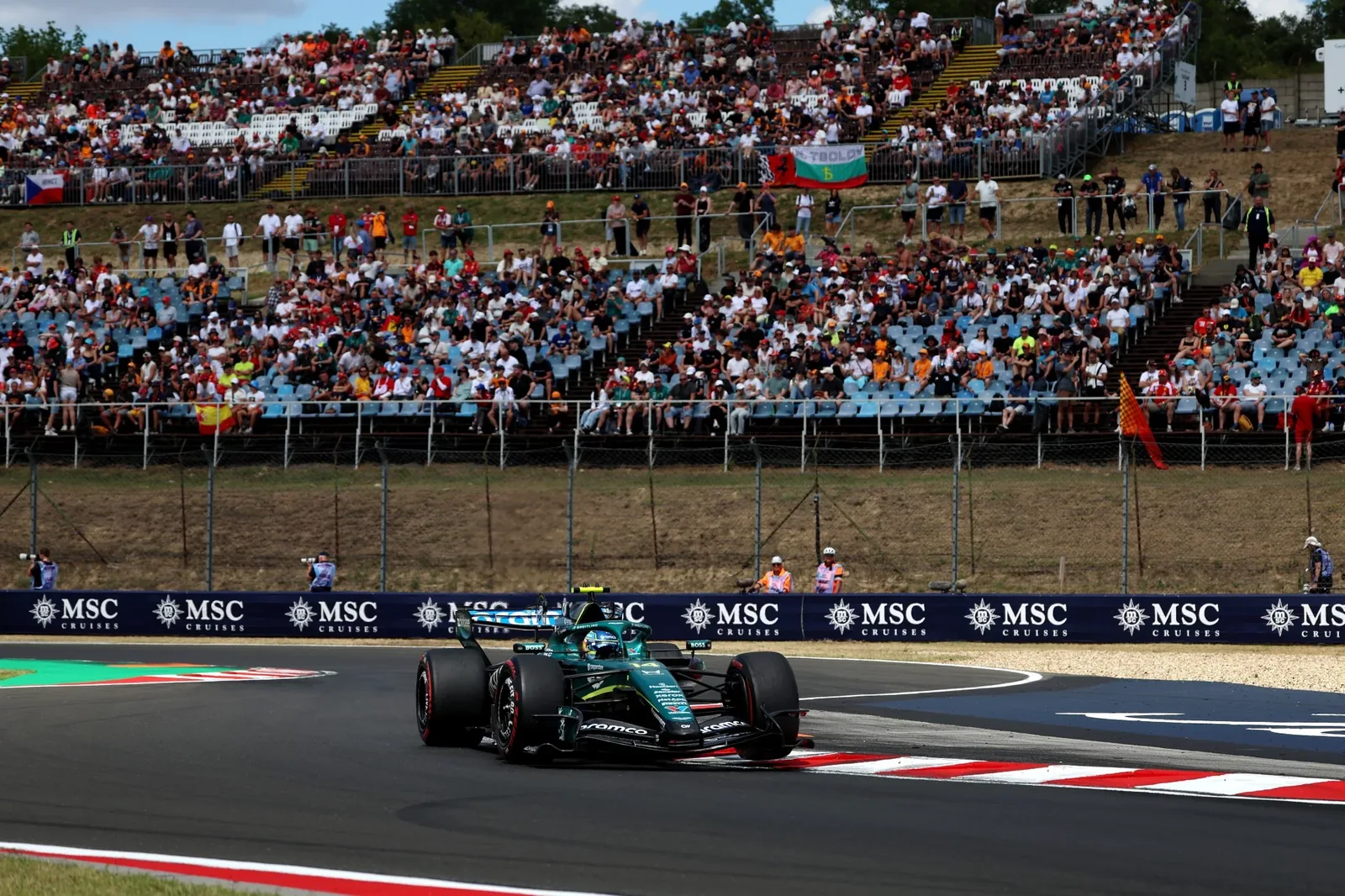 F1: Aston Martin talks about a step in the right direction after qualifying in Hungary