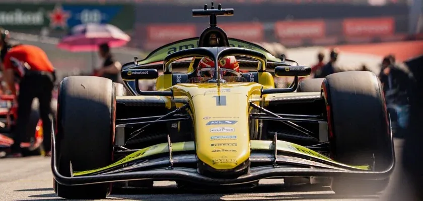 Rafael Câmara takes fourth place in Austria and remains among the F2 leaders