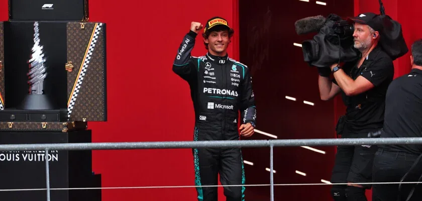F1: Antonelli admits help from luck in victory in Belgium