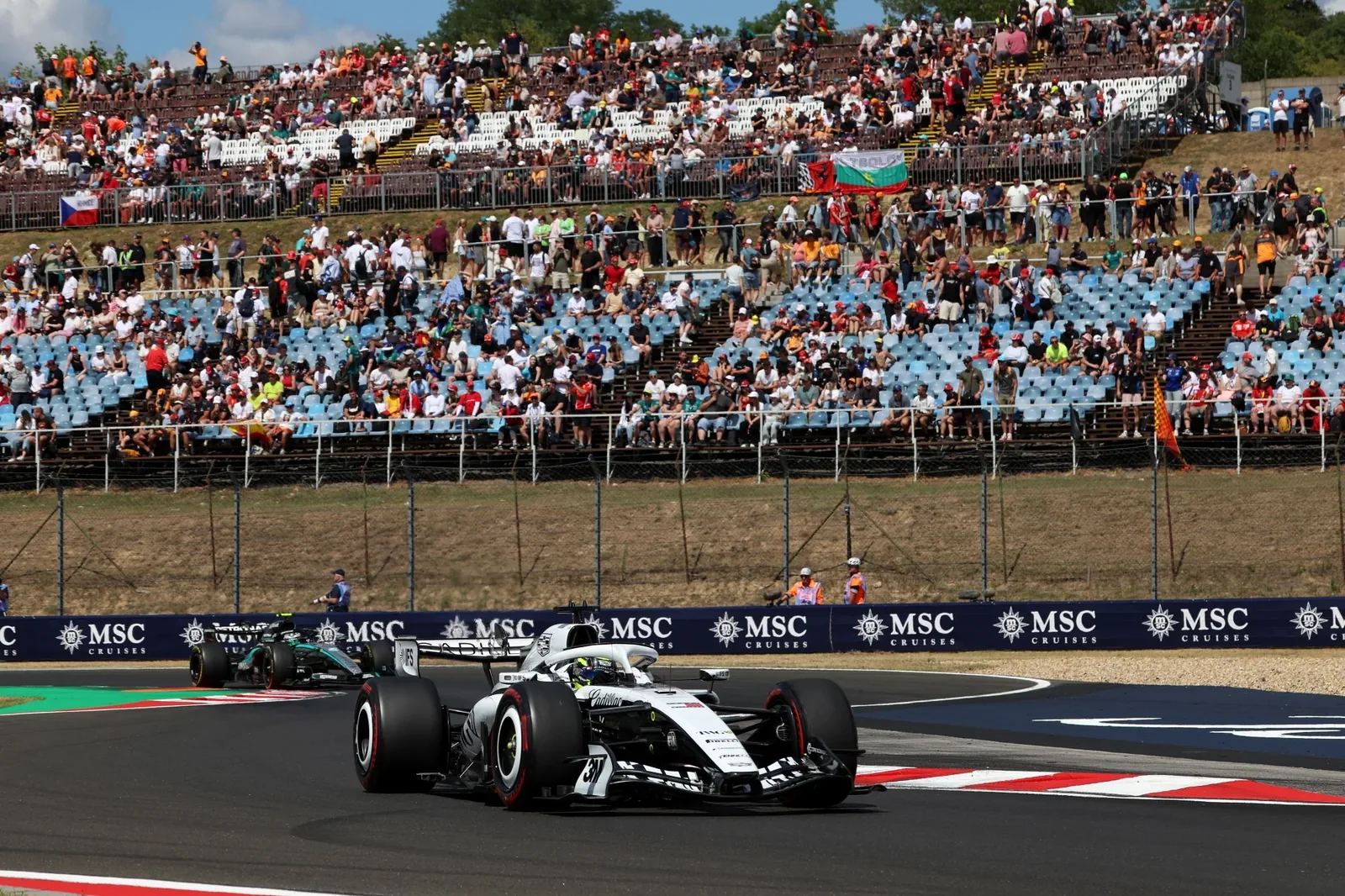 F1: Cadillac ends first half of the season with double retirement