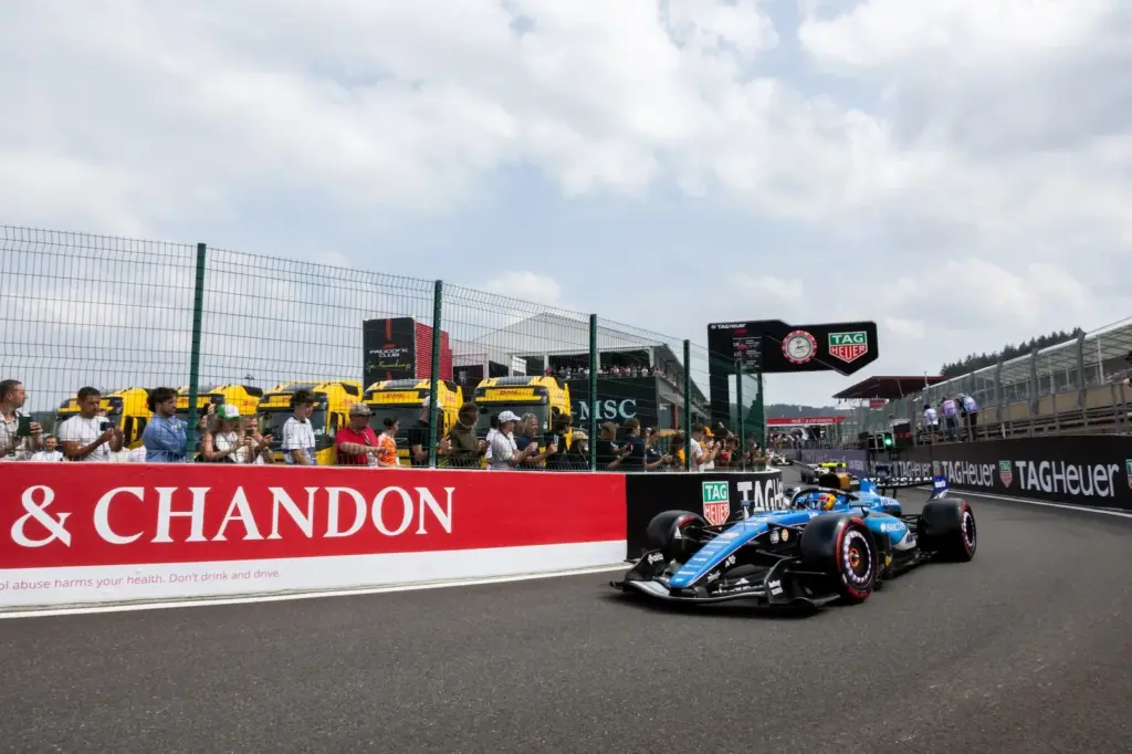 F1: Confira as imagens deste sábado do GP da Bélgica 2026