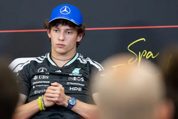 F1: Antonelli changes engine but avoids penalty at the Belgian GP