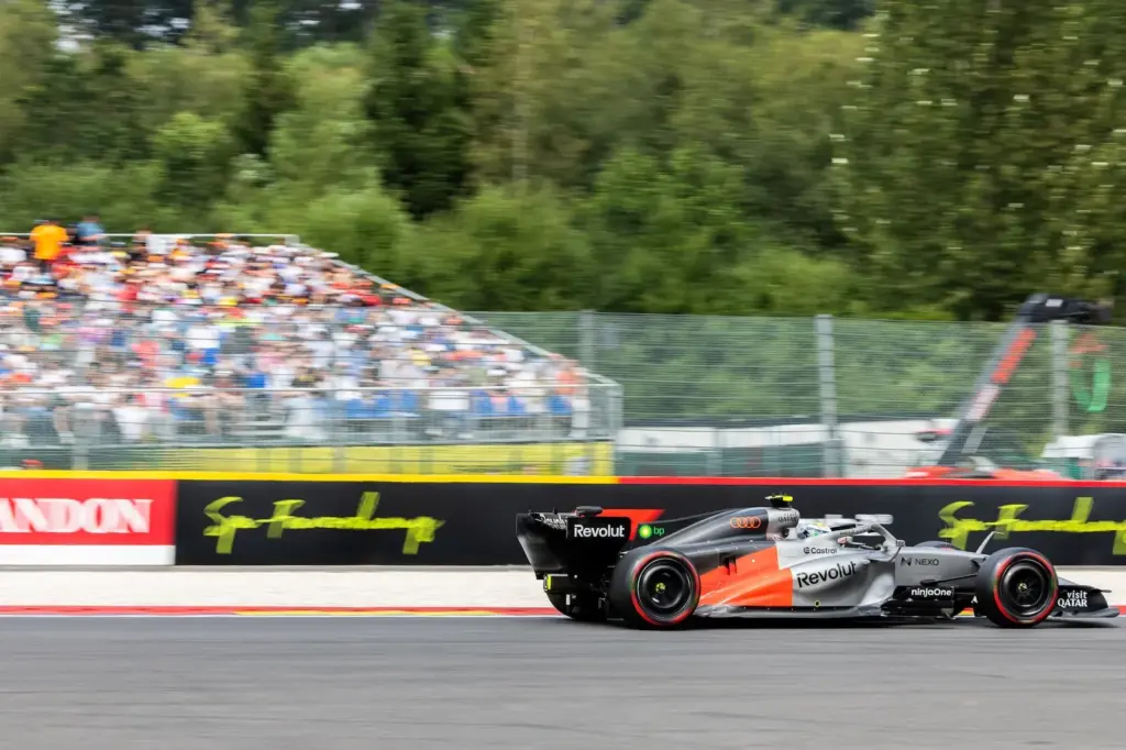 F1: Confira as imagens deste sábado do GP da Bélgica 2026