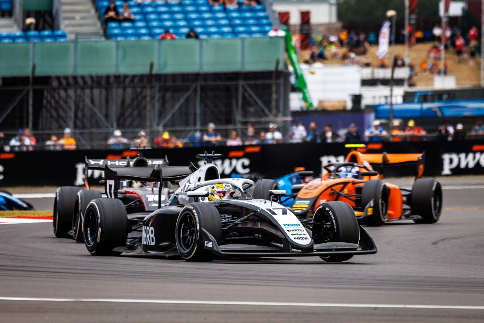 F3: Pedro Clerot climbs eight positions and highlights good car pace in the main race at Silverstone