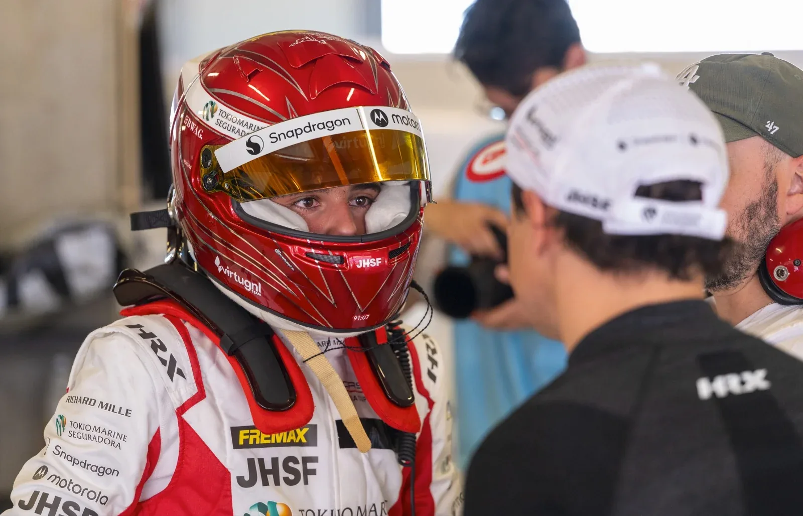 Felipe and Pipo Massa do the first activity together in Portugal